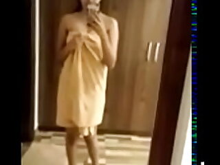 Desi Punjabi girl taking off towel - www.CameraGirl.chat